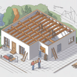 illustration calcul fermette comble amenageable structure charges