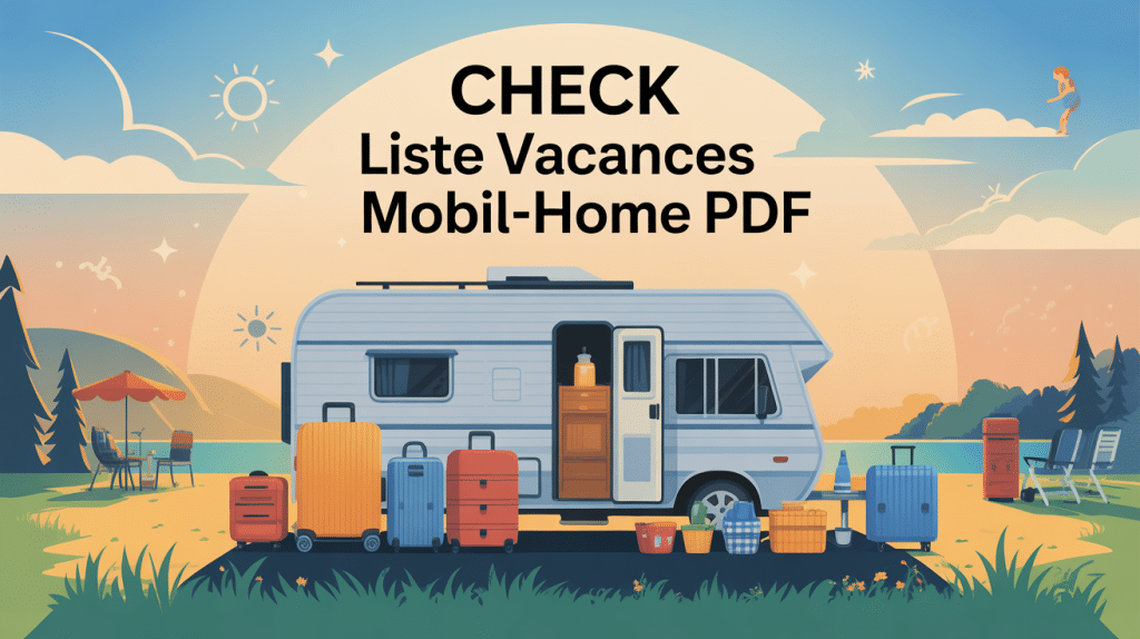 check liste vacances mobil-home pdf illustration valises et mobil-home