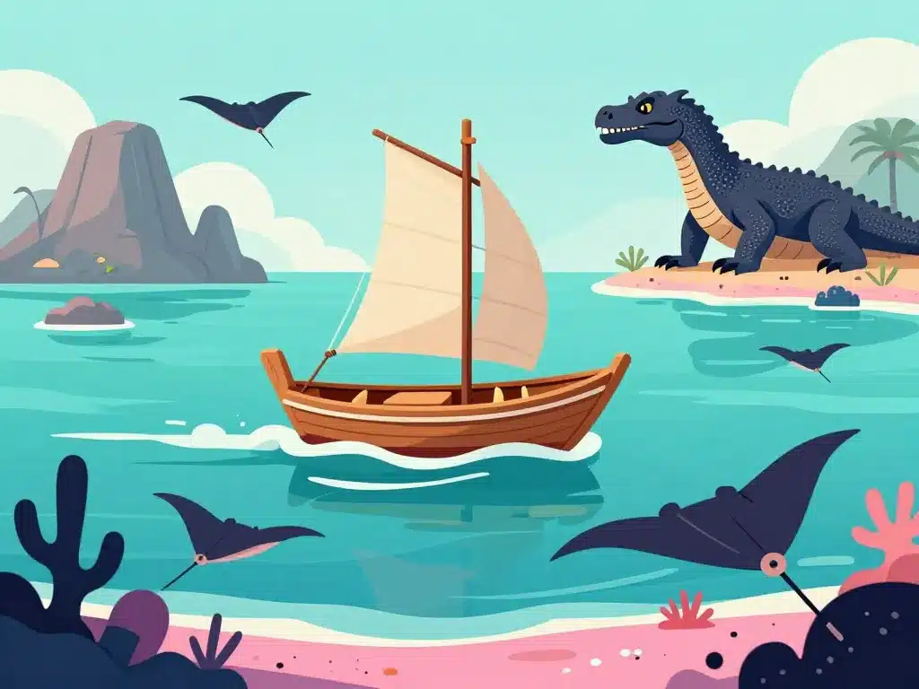 croisiere komodo bateau iles dragons manta plage