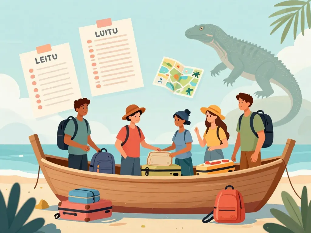 croisiere komodo voyageurs preparation embarquement