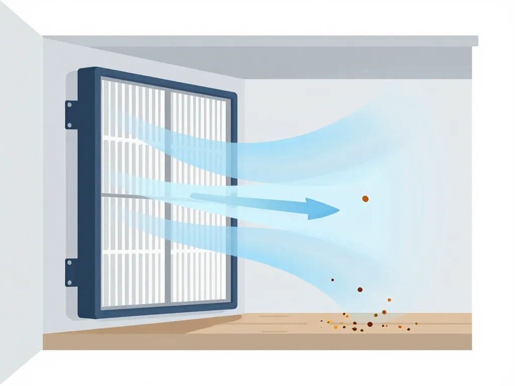diagramme filtration air filtre vmc simple flux