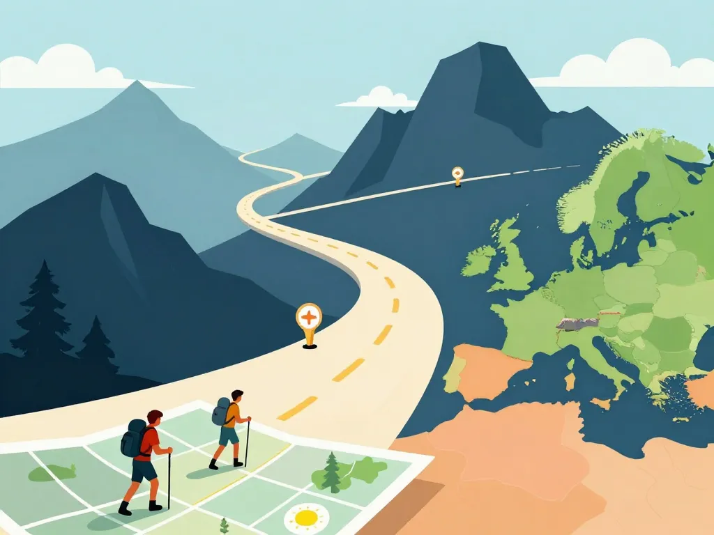 planification grandes etapes du gr10