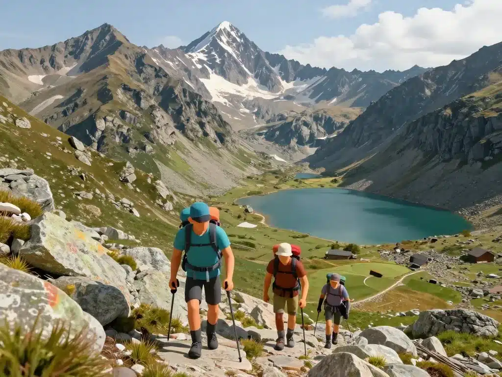 randonneur hautes-pyrenees etape du gr10