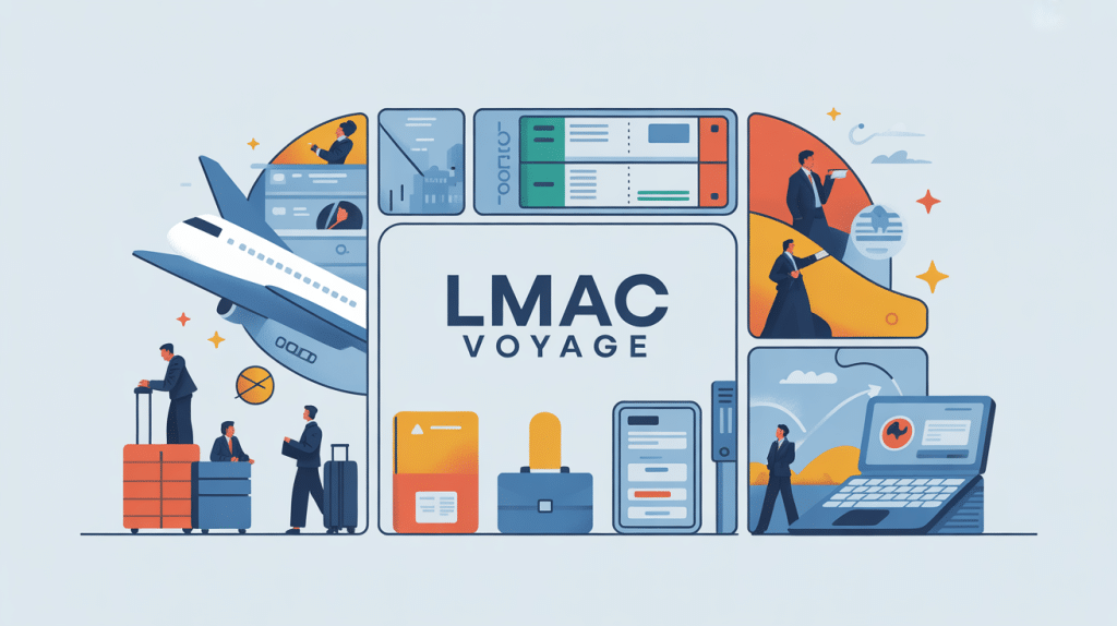 Illustration lmac voyage gestion voyages d’affaires