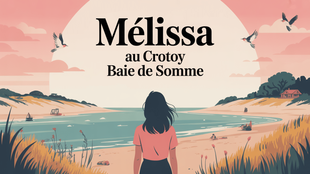 mélissa crotoy baie de somme femme silhouette baie
