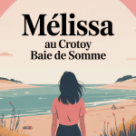 mélissa crotoy baie de somme femme silhouette baie