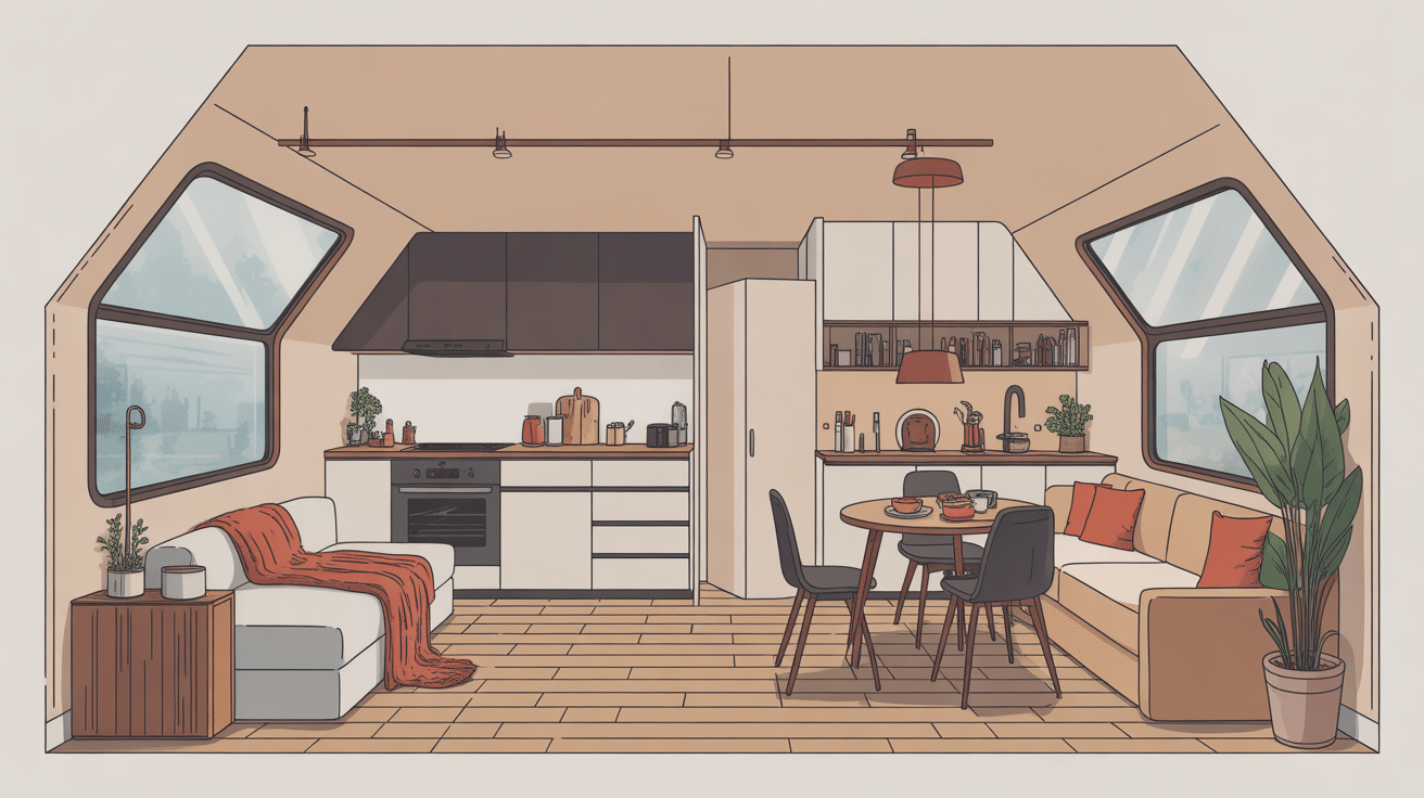 plan aménagement trafic l1h1 espace intérieur organisé