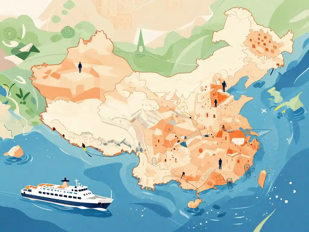 Vue Dubrovnik ferry îles que visiter en Croatie en 5 jours