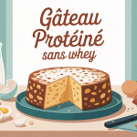 recette gâteau protéiné sans whey avec ingrédients naturels