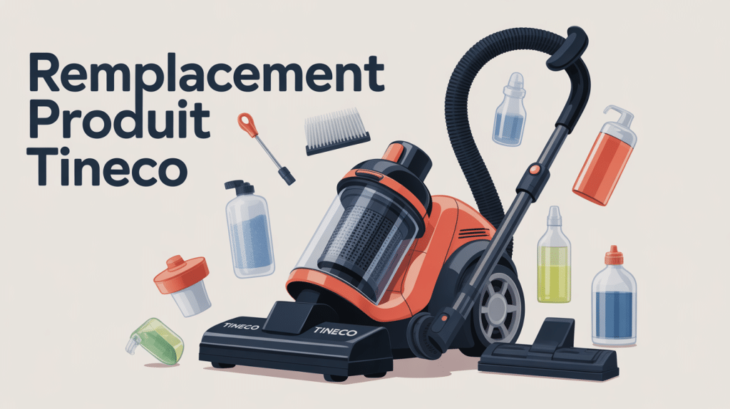 remplacer produit tineco forum accessoires pièces illustration vectorielle