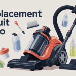 remplacer produit tineco forum accessoires pièces illustration vectorielle