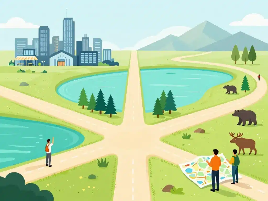 road trip canada 2 semaines choix itinéraire métaphores paysages