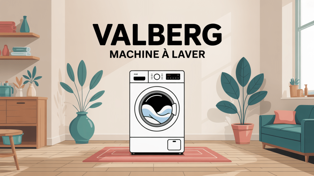 valberg avis machine à laver image stylisée minimaliste