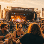 Festivals Bretagne 2025 groupe amis scène