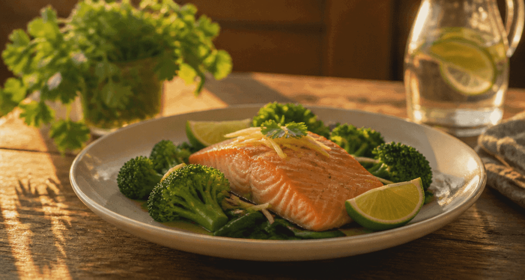 le saumon fait il grossir plat équilibré