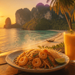 meilleur endroit thailande plage pad thai coucher soleil