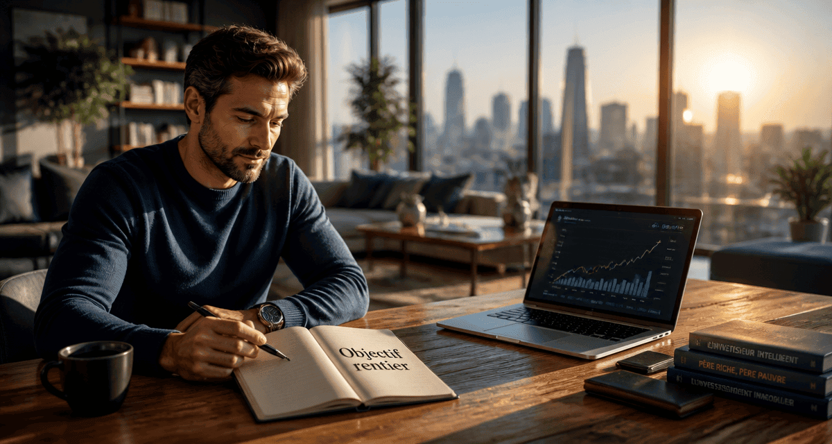 objectif rentier homme carnet notes