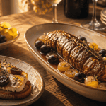 recette au raisin avec filet mignon et tartine
