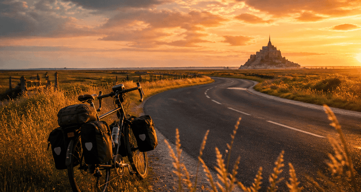 saint malo mont saint michel distance vélo polders