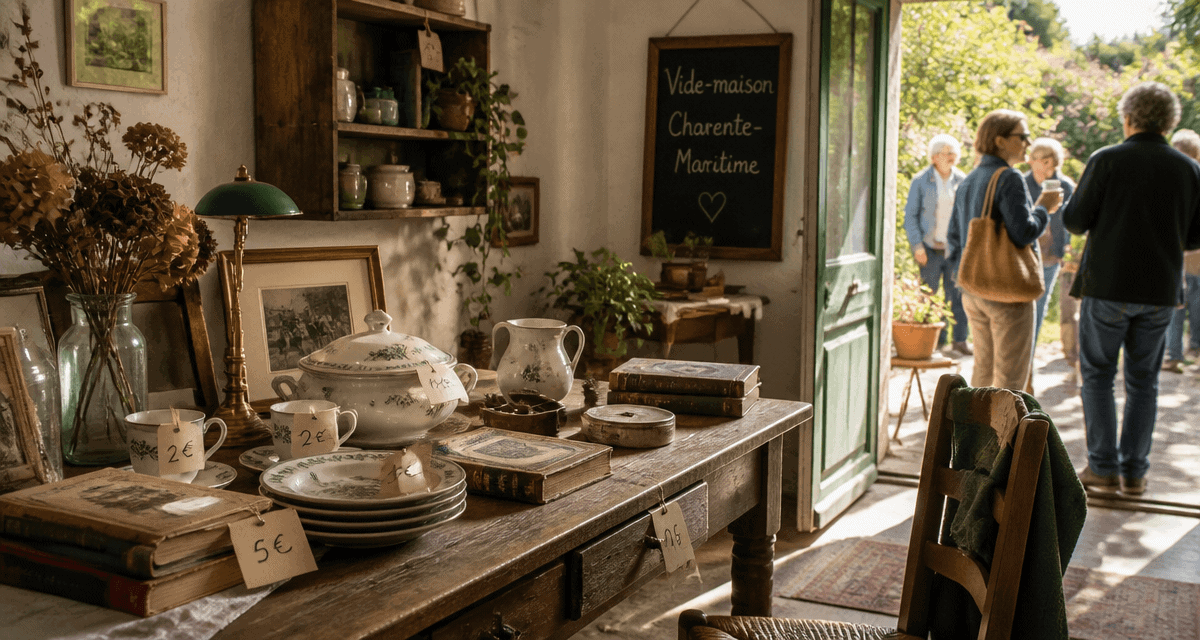 vide maison 17 objets à vendre charente maritime