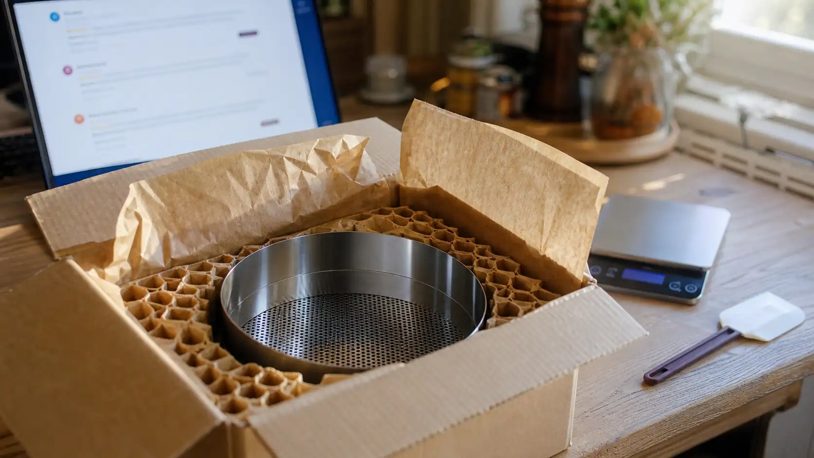 Avis Cuisine Addict : colis ouvert, matériel pro cuisine et relevé de satisfaction client