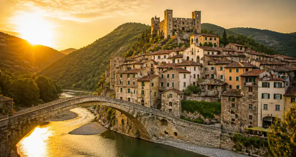 beaux villages autour de san remo dolceacqua pont château