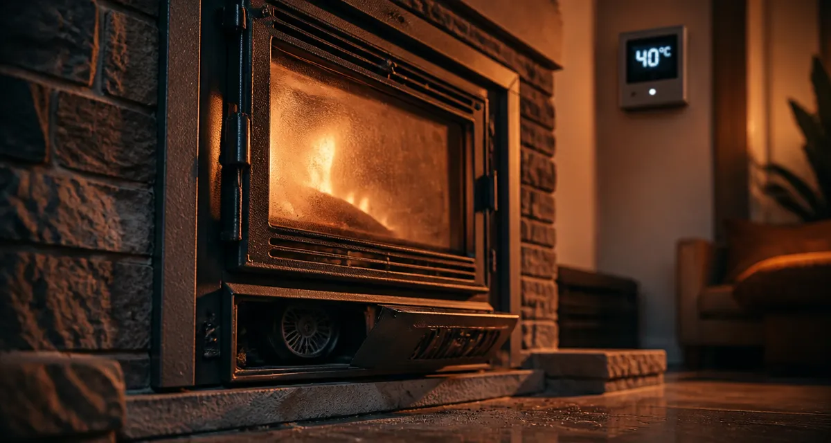 Insert avec ventilateur fonctionnement : chauffe rapide au bois