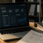 Rentila avis : gestion locative sur écran ordinateur avec tableau de bord