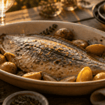 sole au four avec citron et herbes