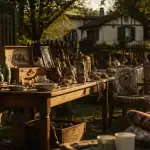 vide maison 40 jardin landes objets anciens