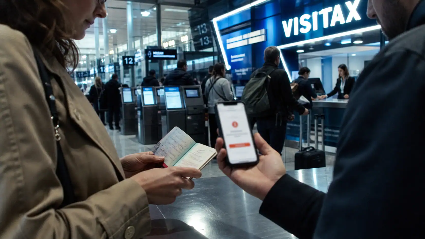 Visitax Mexique ne fonctionne pas : écran d’erreur de paiement à l’aéroport