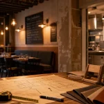 Aménager un restaurant : salle, flux et mobilier, plan de circulation pour éviter de bloquer le service