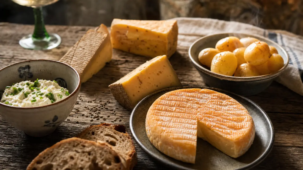 Fromages alsaciens : Munster AOP, Bibeleskaes et Bargkass en dégustation