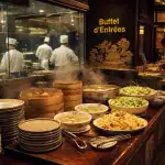 Le siecle d or montelimar : buffet chinois, cuisine ouverte, plats vapeur