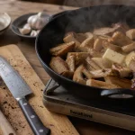 Pieds de moutons cuisson : poêle fumante, poêlée à sec, dorés