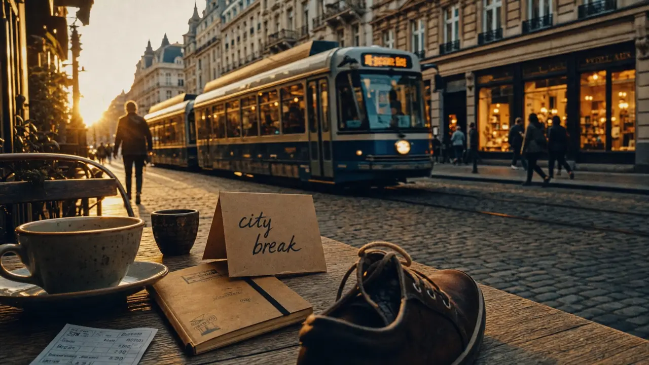 Réussir un city break en europe en 72 heures : café, carte et tram