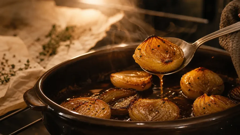 Temps de cuisson oignons au four, oignons caramélisés au four à 180-250 °C