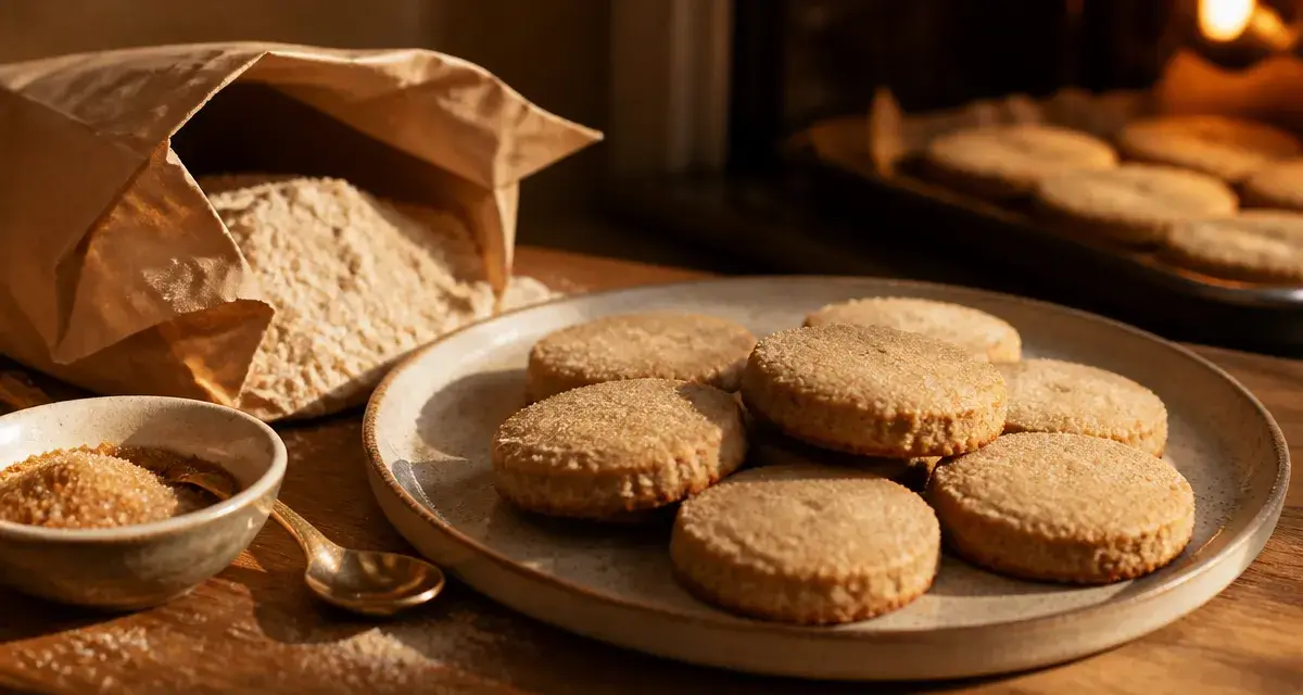 Biscuit sarrasin : sablés bretons au sarrasin, farine et cassonade