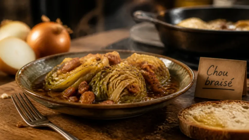 Comment cuire du choux vert : chou braisé aux lardons, texture parfaite
