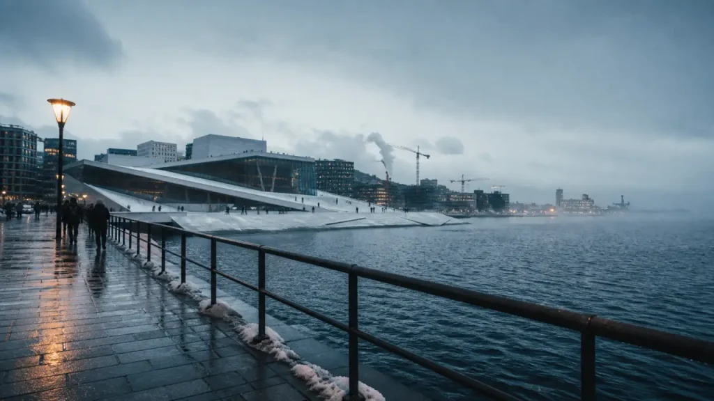 Oslo en 3 jours, Opéra d’Oslo au bord du fjord