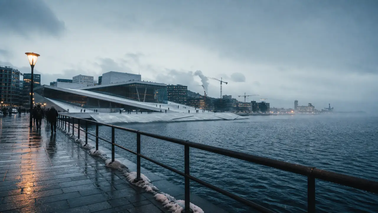 Oslo en 3 jours, Opéra d’Oslo au bord du fjord
