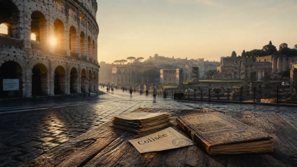 Que visiter à Rome : Colisée au lever du jour