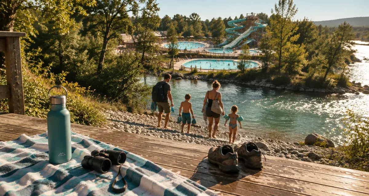 Duravel camping : piscines et toboggans pour la famille
