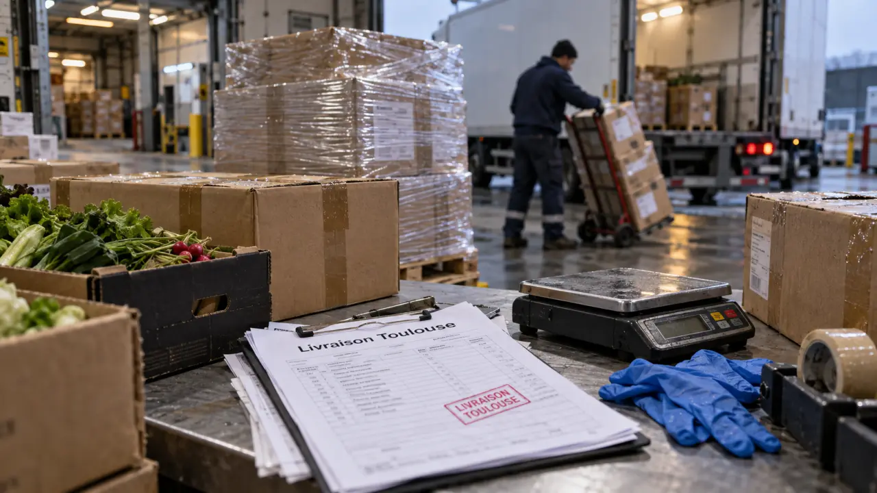 Grossiste toulouse alimentaire : livraison prix livré en quai